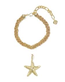 Parker Starfish Gold Statement Necklace