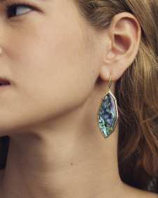 Ophelia Gold Drop Earrings