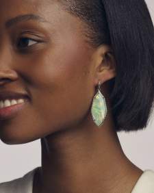 Ophelia Silver Drop Earrings
