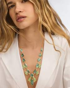 Ophelia Gold Statement Necklace