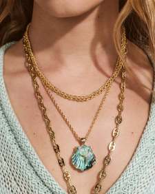 Gabriella Gold Braided Chain Necklace