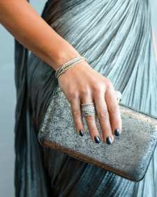 0.19 ct Posey 14k White Gold Band Ring in White Diamonds