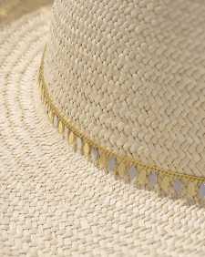 Kayla Mixed Metal Strand Hat Band