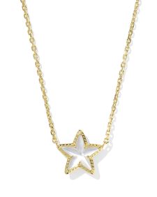 Cassidy Gold Short Pendant Necklace