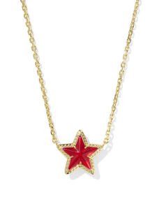 Cassidy Gold Short Pendant Necklace