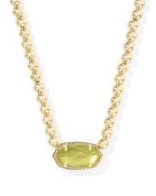 Elisa Gold Beaded Necklace