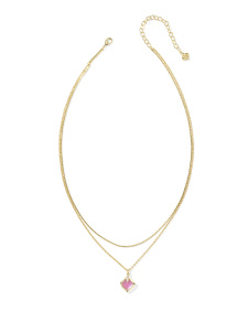Joelle Gold Multi Strand Necklace
