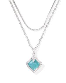 Joelle Silver Multi Strand Necklace