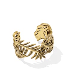 Kayla Vintage Gold Cuff Bracelet