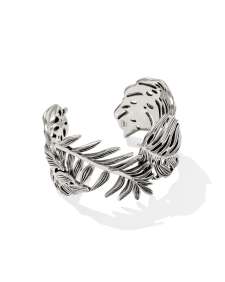 Kayla Vintage Silver Cuff Bracelet