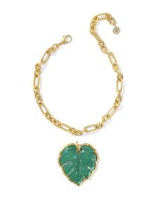 Kayla Vintage Gold Statement Necklace