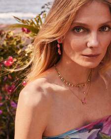 Bianca Gold Linear Earrings