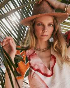 Kayla Gold Strand Necklace