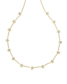Sierra Star Strand Necklace in Gold