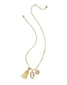 Dolly Parton x Kendra Scott Ari Heart Gold Butterfly Charm Necklace