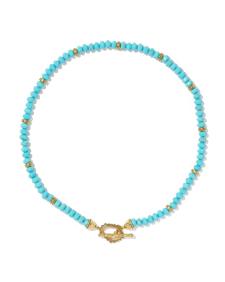 Ellery Vintage Gold Beaded Strand Necklace