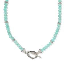 Ellery Vintage Silver Beaded Strand Necklace