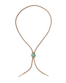 Ellery Vintage Gold Bolo Necklace