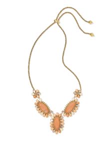 Flynn Vintage Gold Statement Necklace