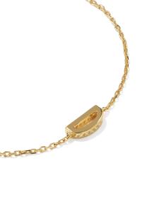 Letter D 18k Gold Vermeil Initial Bracelet