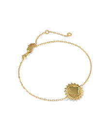 Dira Sun 18k Gold Vermeil Metal Chain Bracelet