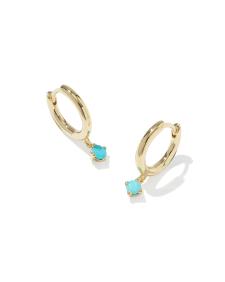 Maisie 18k Gold Vermeil December Huggie Earrings