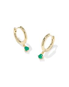 Maisie 18k Gold Vermeil May Huggie Earrings