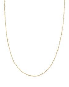 Sphere Chain Necklace in 14k Yellow Gold