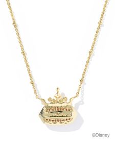 Disney | Kendra Scott Elisa Princess Gold Short Pendant Necklace