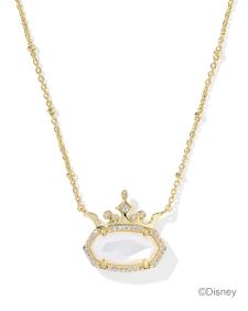 Disney | Kendra Scott Elisa Princess Gold Short Pendant Necklace