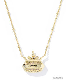 Disney | Kendra Scott Elisa Princess Gold Short Pendant Necklace