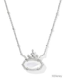Disney | Kendra Scott Elisa Princess Silver Short Pendant Necklace