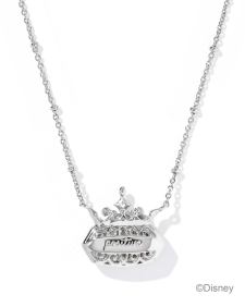 Disney | Kendra Scott Elisa Princess Silver Short Pendant Necklace
