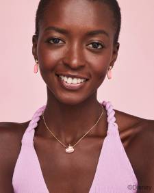 Disney | Kendra Scott Elisa Princess Gold Short Pendant Necklace