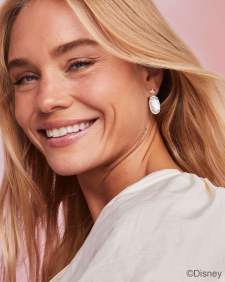 Disney | Kendra Scott Dana Princess Gold Drop Earrings