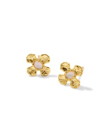 Leanne Gold Stud Earrings