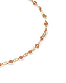 Enamel Mirror 18k Gold Vermeil Chain Bracelet
