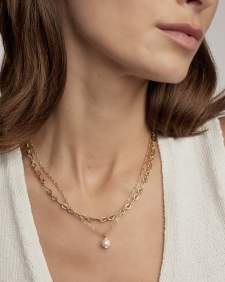 Ashton Gold Multi Strand Necklace