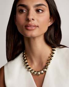 Kaitlin Gold Statement Necklace