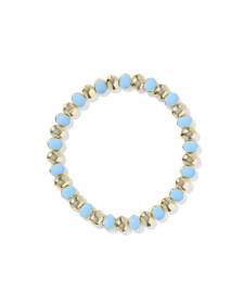 Daphne Enamel Gold Stretch Bracelet