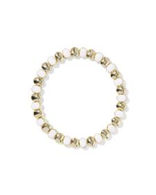 Daphne Enamel Gold Stretch Bracelet