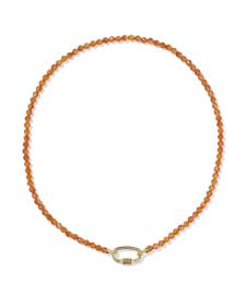 Emery Gold Beaded Strand Necklace