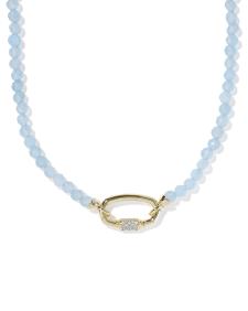 Emery Gold Beaded Strand Necklace