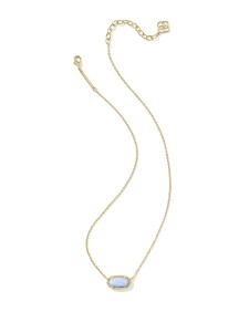 Elisa Gold Short Pendant Necklace