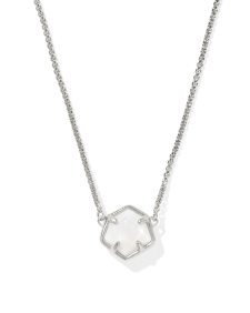 Jaxon Silver Short Pendant Necklace