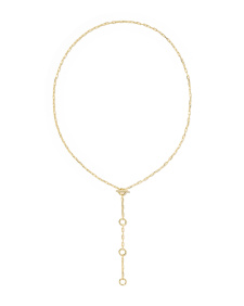 Andi Gold Y Necklace