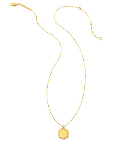 Davie Ridged Pendant Necklace