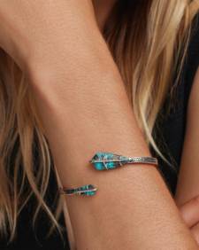 Trinity Vintage Silver Cuff Bracelet