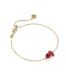 Tatum January Gold Delicate Chain Bracelet