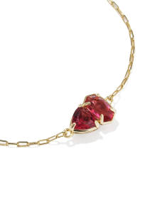 Tatum January Gold Delicate Chain Bracelet